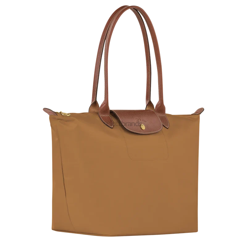 Le Pliage Original Large Tote Bag – Caramel Beige