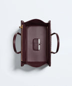 Small Barbara Tote Bag  – Burgundy