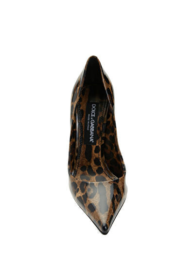 Vitello Lucido Pumps – Leopard