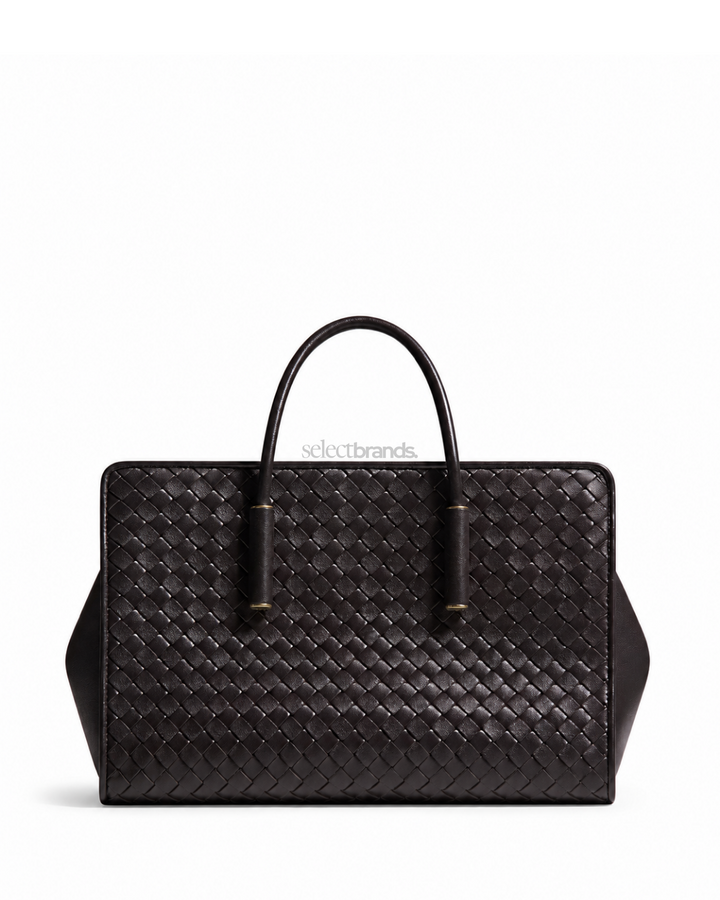 Small Barbara Tote Bag  – Dark Brown