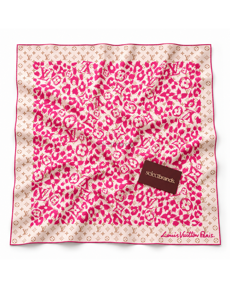 LV Safari Square 90 Shawl