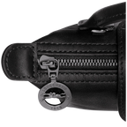 Le Pliage Xtra XS Mini Leather Top Handle Bag – Black