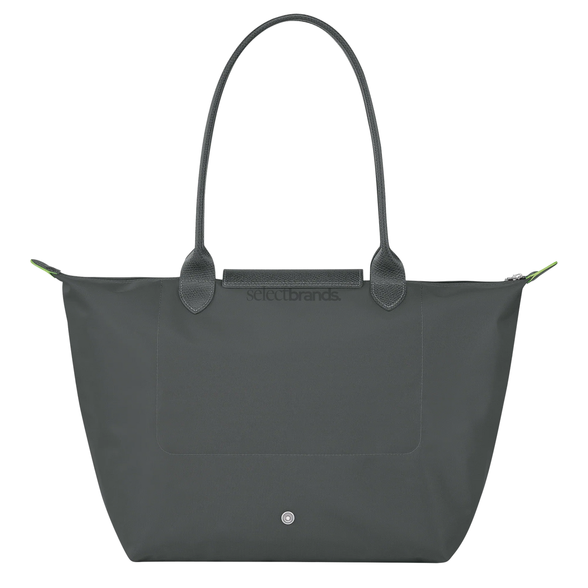 Le Pliage Green Large Tote Bag – Graphite Gray