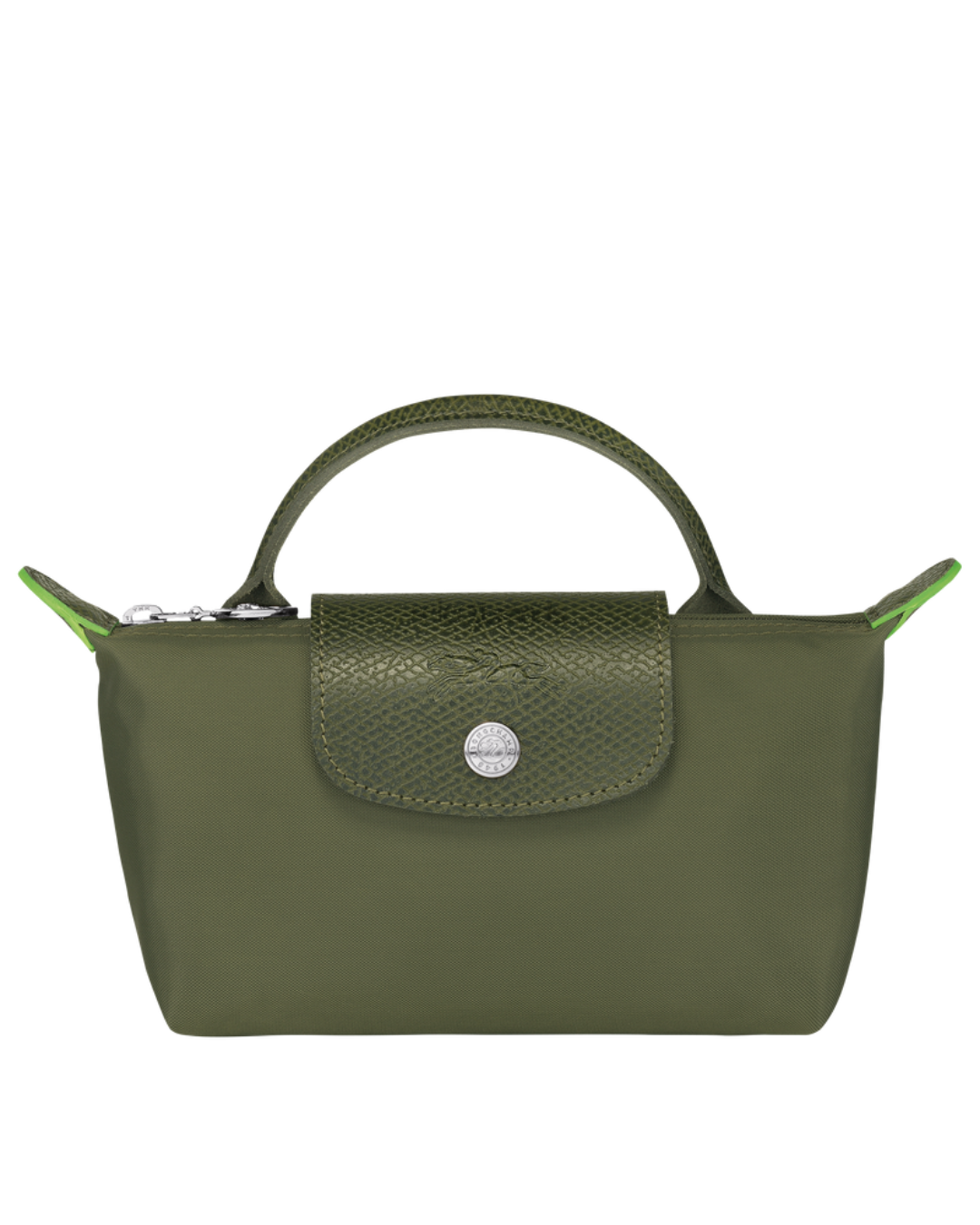 Le Pliage Green Mini Handbag – Forest Green (Crossbody)