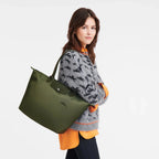 Le Pliage Green Large Tote Bag – Forest Green