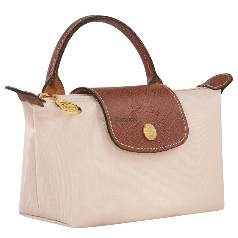 Le Pliage Original Mini Handbag – Light Beige (Crossbody)