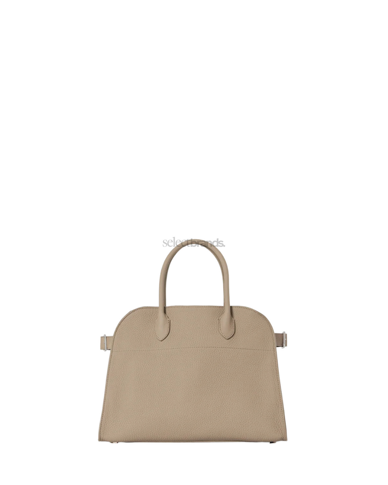 Soft Margaux 12 Leather Bag – Cream