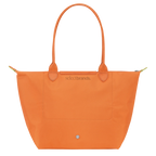 Le Pliage Green Large Tote Bag – Orange