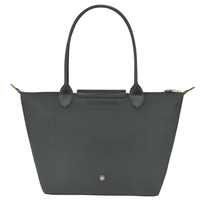 Le Pliage Green Medium Tote Bag – Graphite Gray