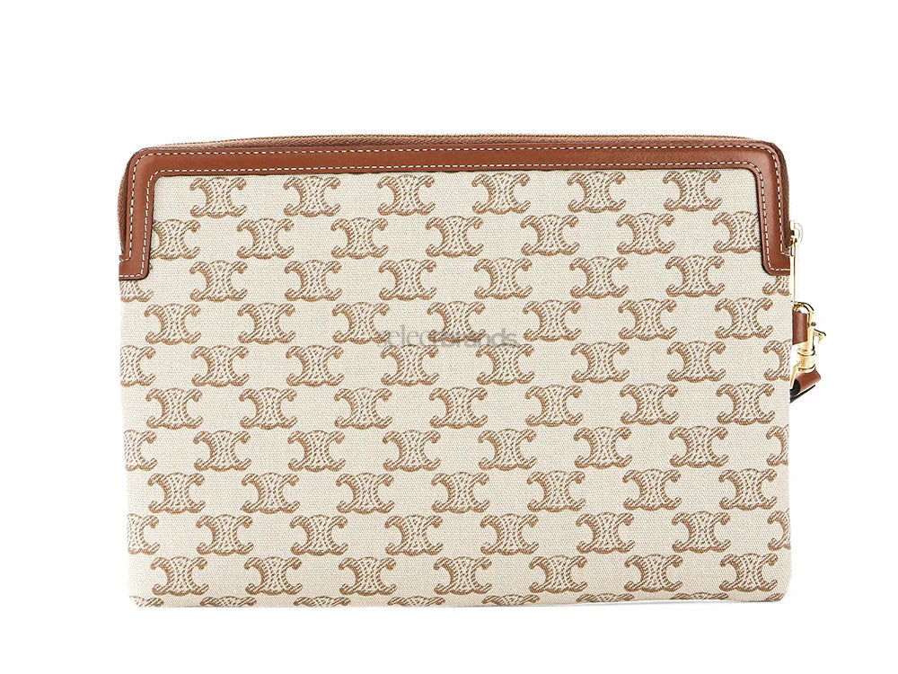 Triomphe Clutch Bag