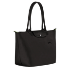 Le Pliage Green Large Tote Bag – Black