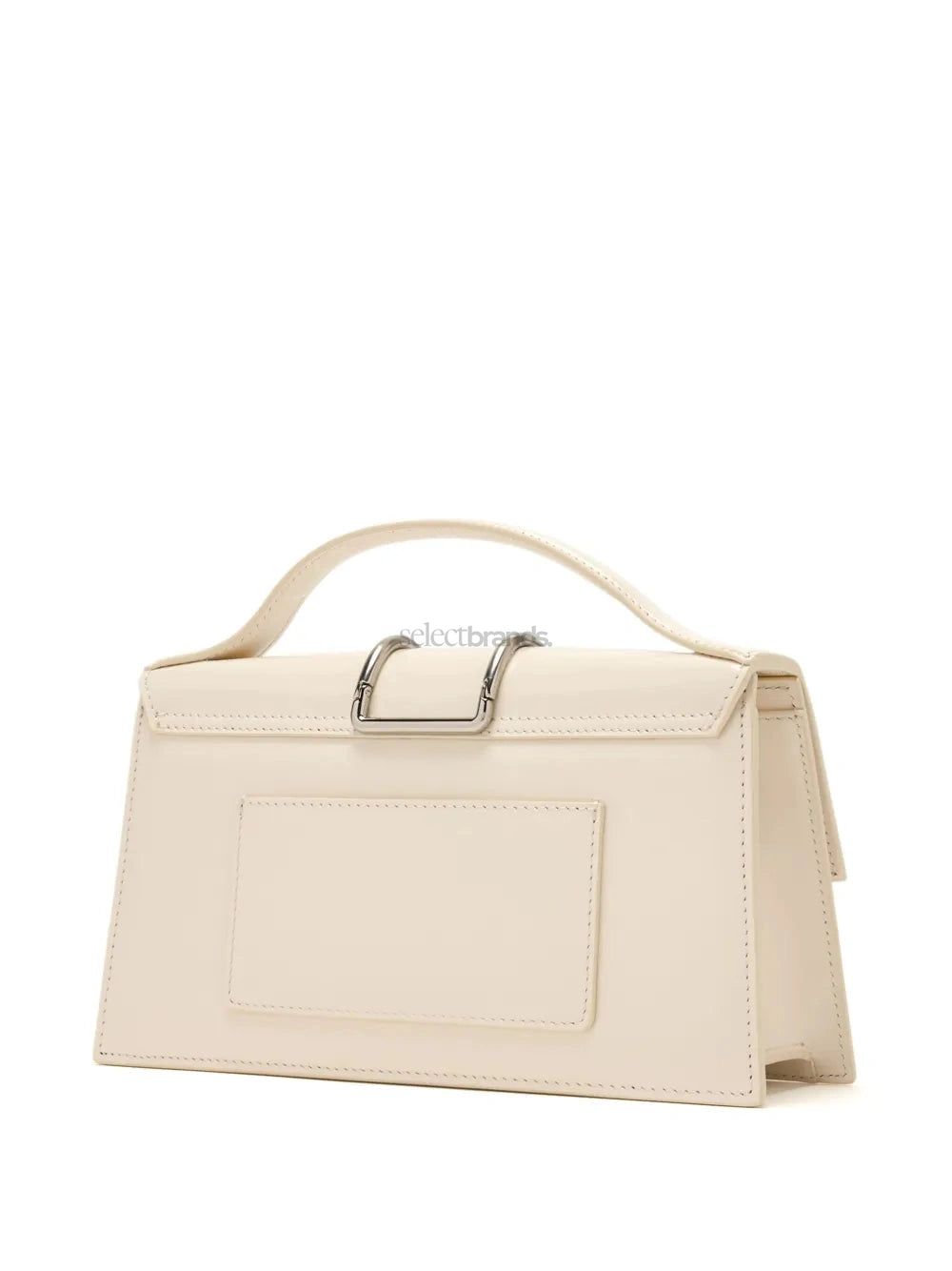 Le Grand Bambino Glossy Leather Tote Bag – Off White