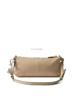 Medium Re-Edition Leather Shoulder Bag – Beige
