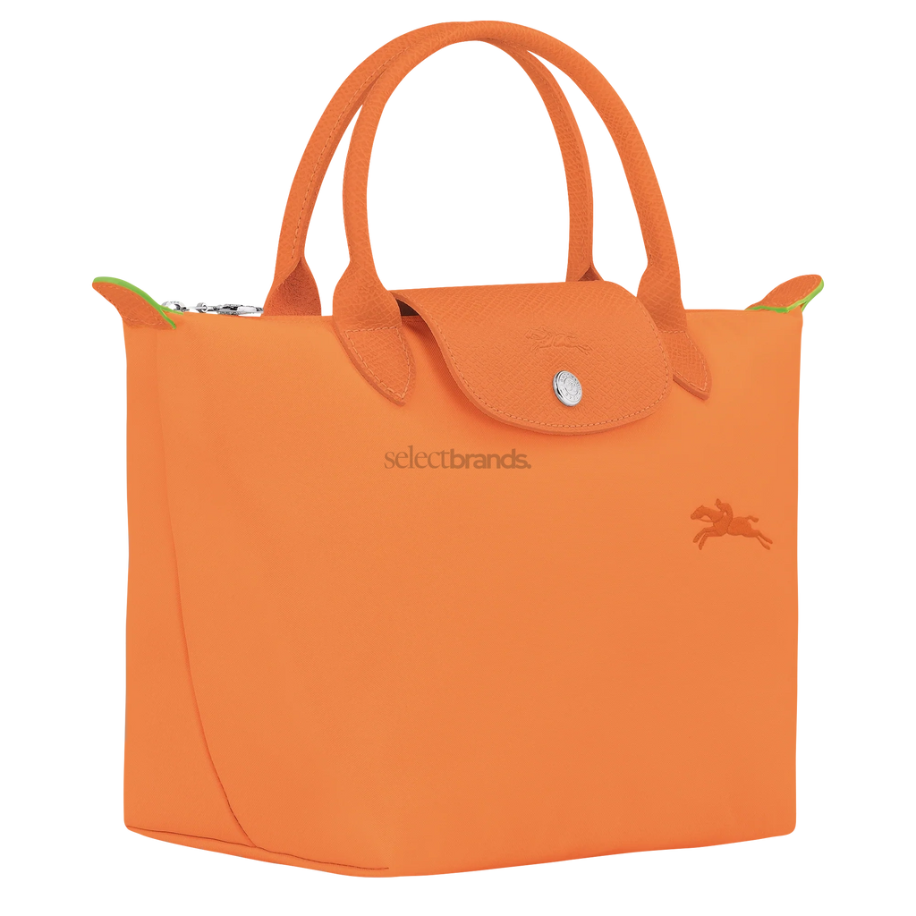 Le Pliage Green Handbag – Orange