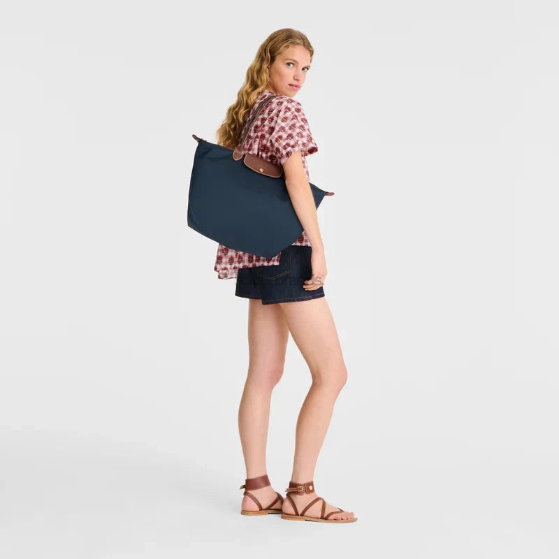 Le Pliage Original Large Tote Bag – Navy