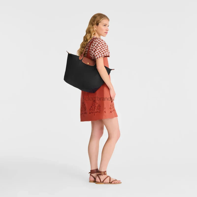 Le Pliage Original Large Tote Bag – Black