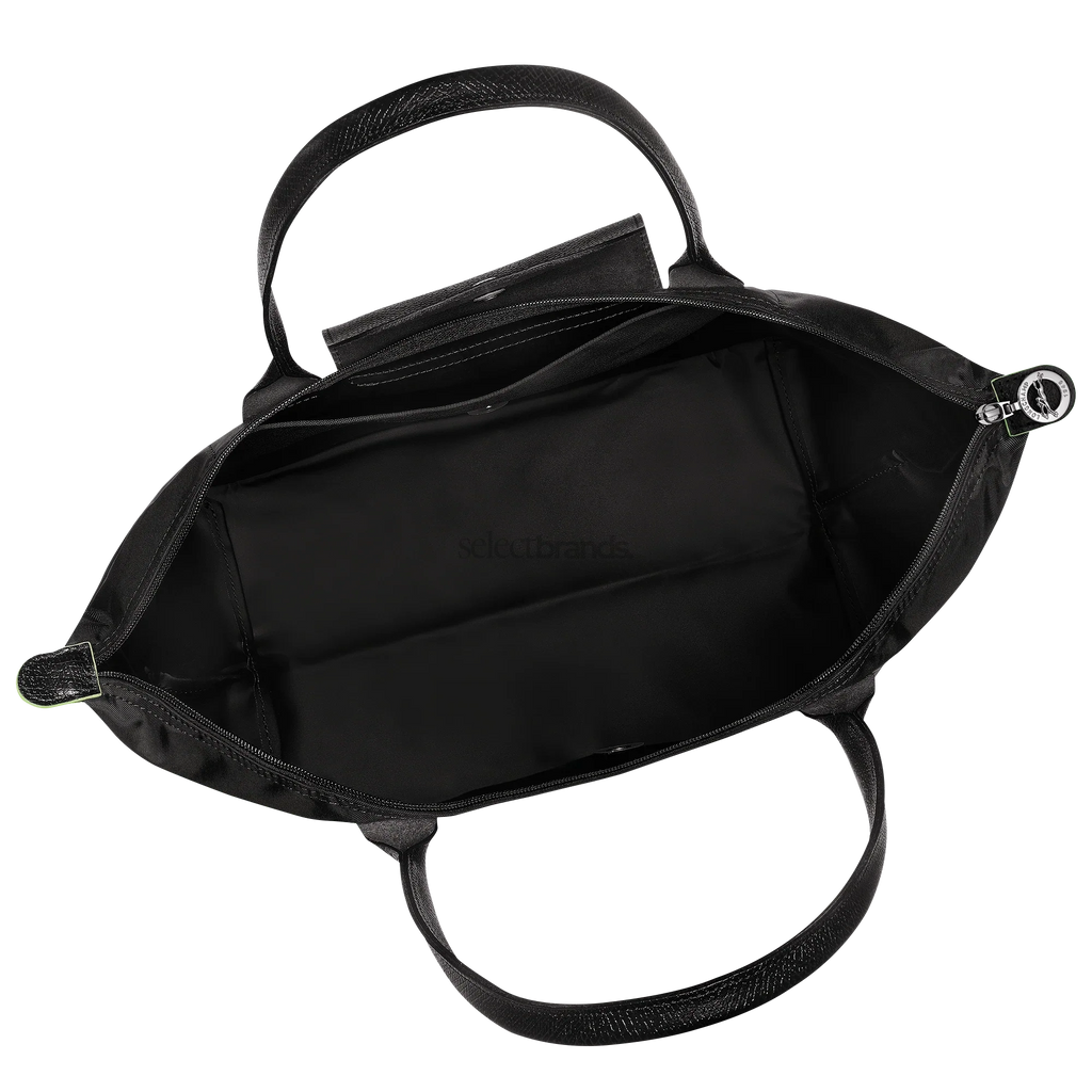 Le Pliage Green Large Tote Bag – Black