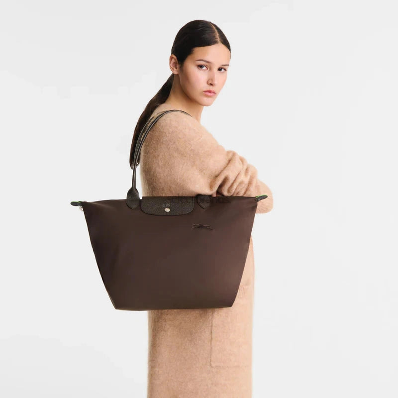Le Pliage Green Large Tote Bag – Mocha