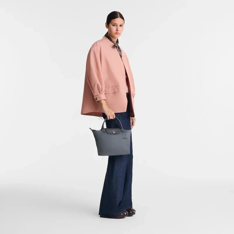 Le Pliage Green Handbag – Graphite Gray
