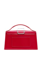 Le Grand Bambino Glossy Leather Tote Bag – Cherry Red