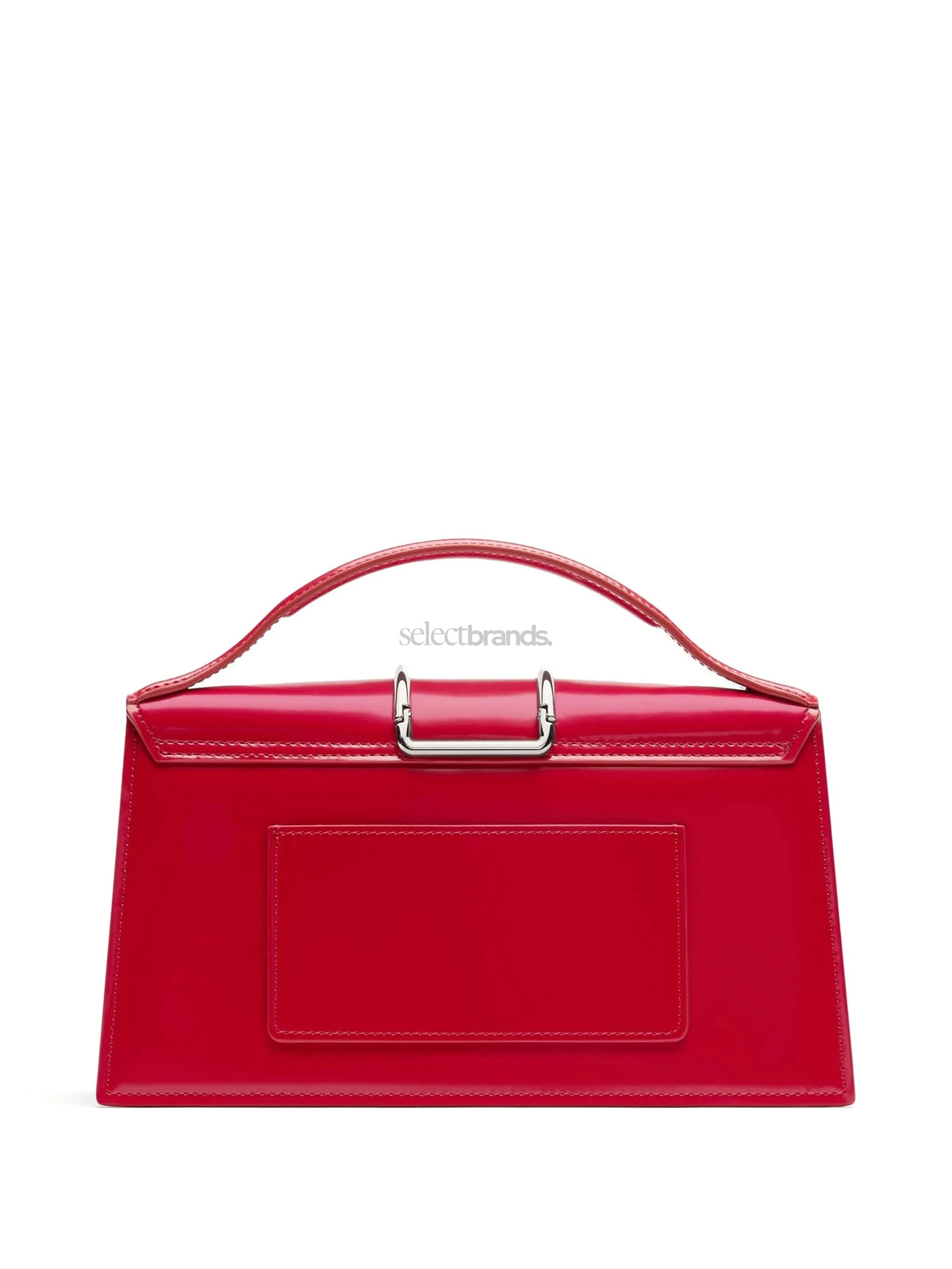 Le Grand Bambino Glossy Leather Tote Bag – Cherry Red