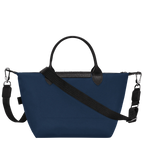 Le Pliage Energy Small Top Handle Bag – Navy Blue
