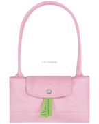 Le Pliage Green Medium Tote Bag – Pink