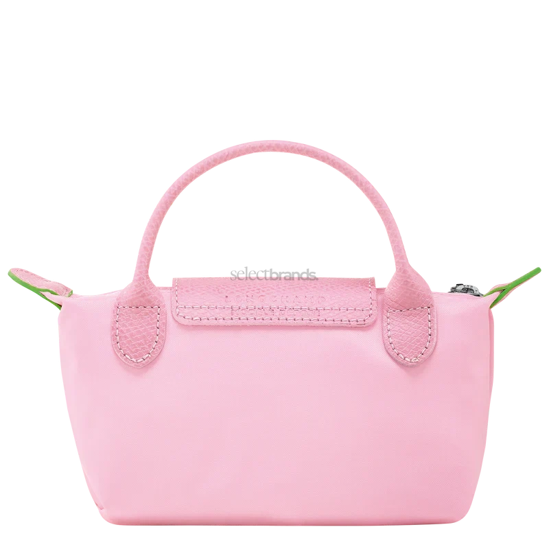 Le Pliage Green Mini Handbag – Pink (Crossbody)