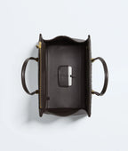 Small Barbara Tote Bag  – Dark Brown