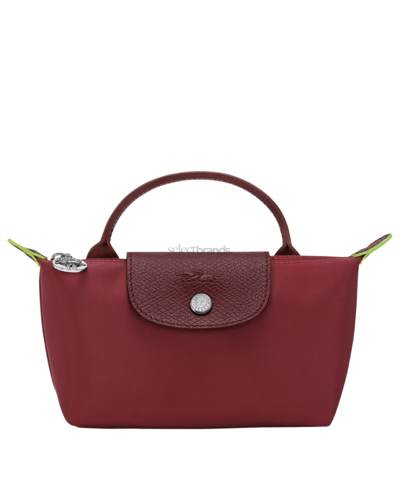 Le Pliage Green Mini Handbag – Pomegranate (Crossbody)
