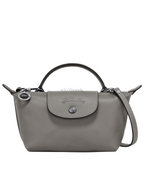 Le Pliage Xtra XS Mini Leather Top Handle Bag – Sand Beige