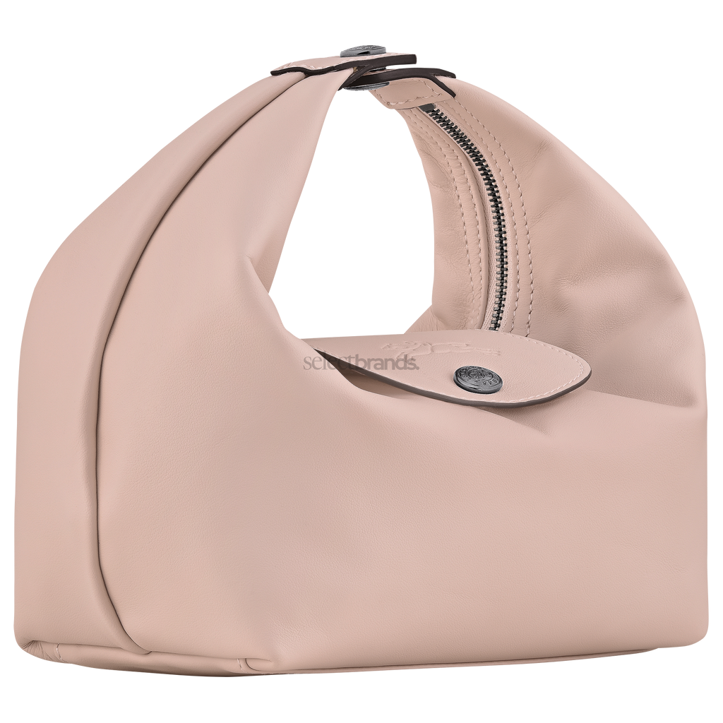 Le Pliage Xtra XS Mini Leather Top Handle Bag – Light Pink