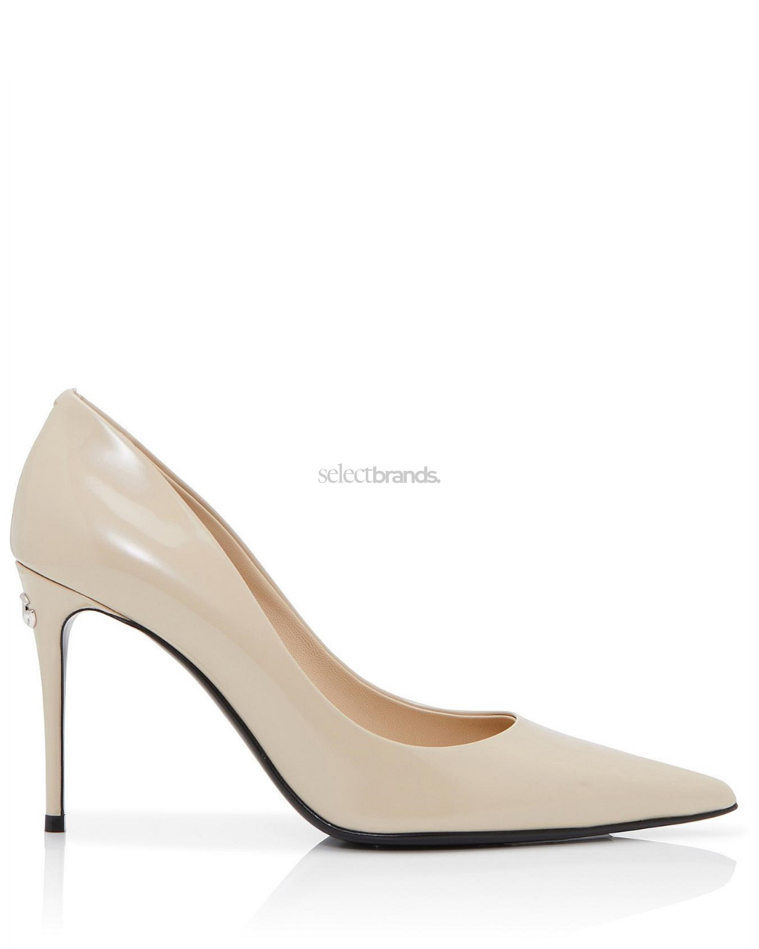 Vitello Lucido Pumps – Cream