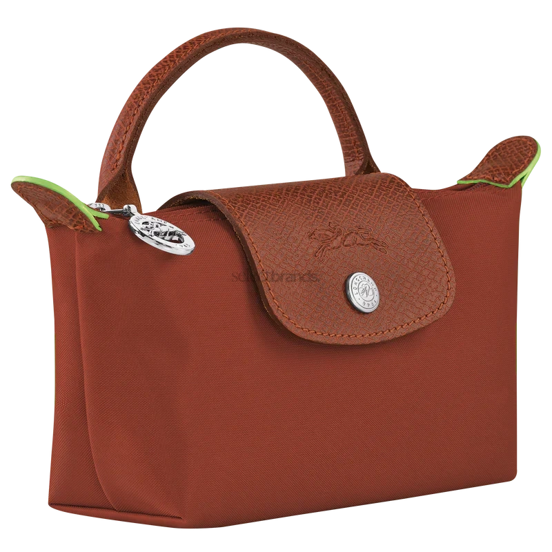 Le Pliage Green Mini Handbag – Chestnut (Crossbody)