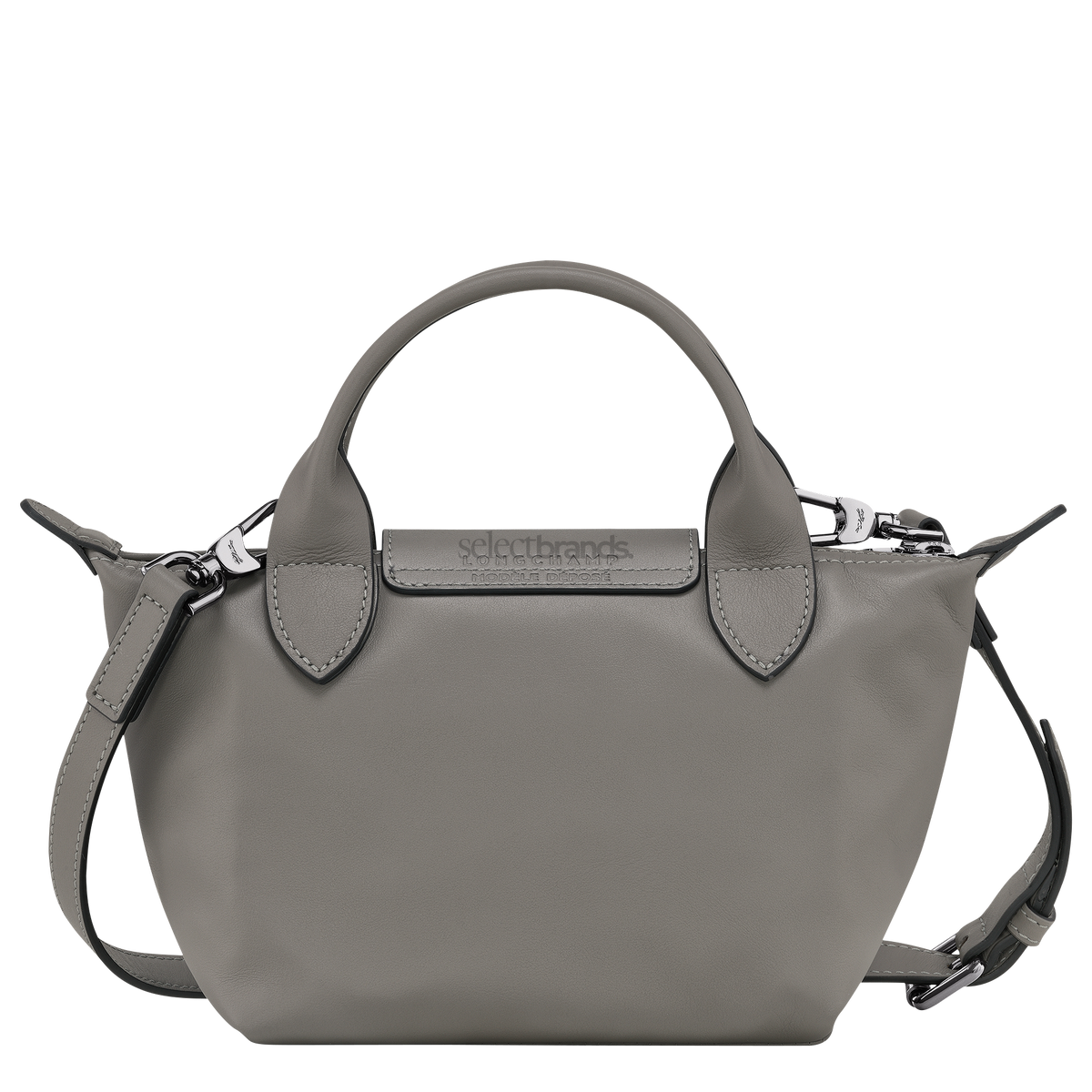 Le Pliage Xtra XS Leather Top Handle Bag – Sand Beige