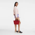 Le Pliage Green Handbag – Tomato Red