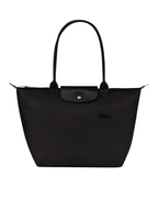 Le Pliage Green Large Tote Bag – Black