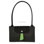 Le Pliage Green Large Tote Bag – Black