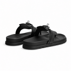 Empire Leather Slippers – Black