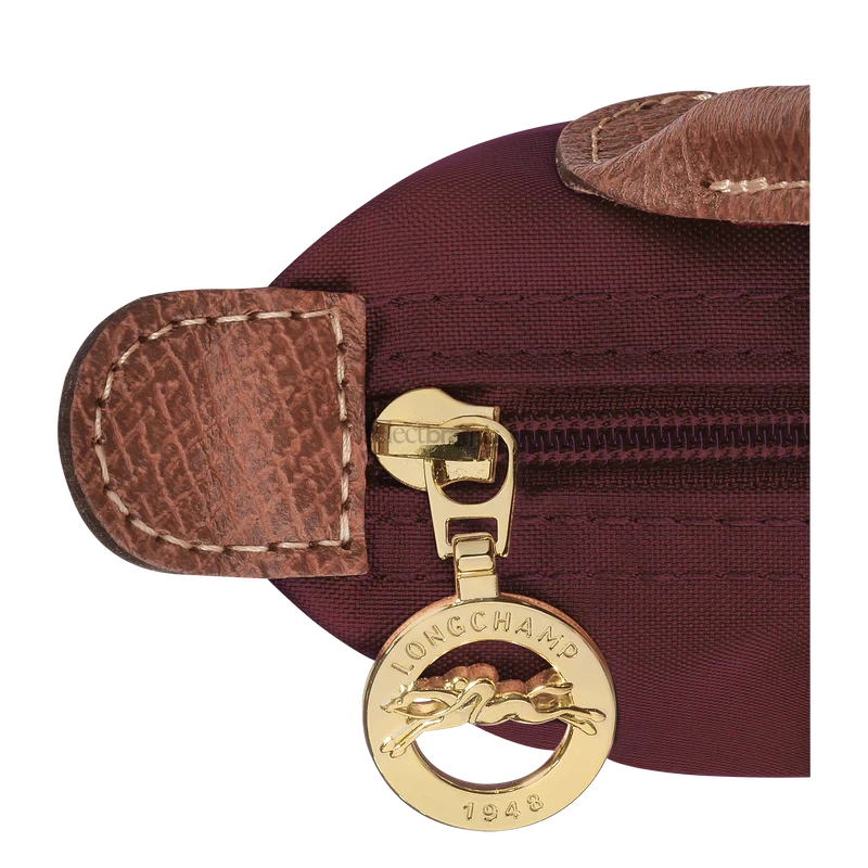 Le Pliage Original Mini Handbag – Burgundy (Crossbody)