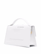 Le Grand Bambino Leather Tote Bag – White