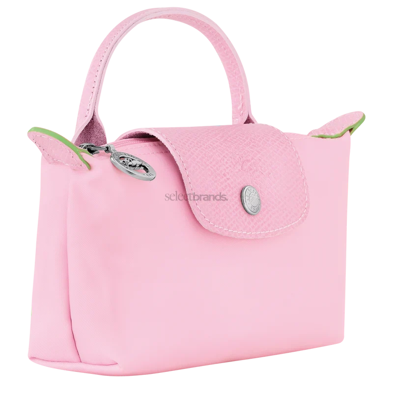 Le Pliage Green Mini Handbag – Pink (Crossbody)