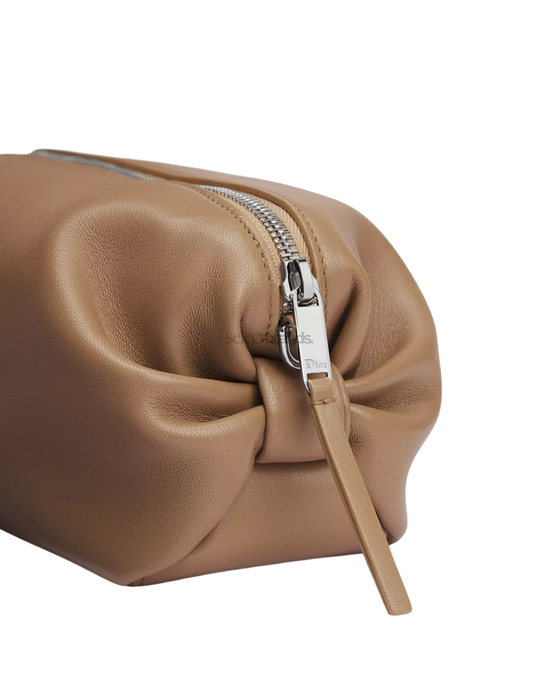 Bow Mini Handbag Camel Brown